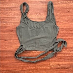 lululemon athletica Olive Crop Top